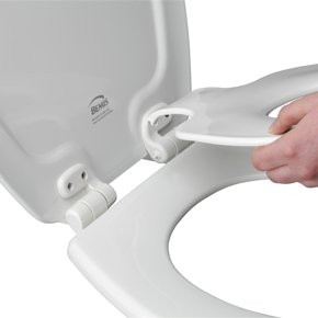 toilet seat with kid seat attached
