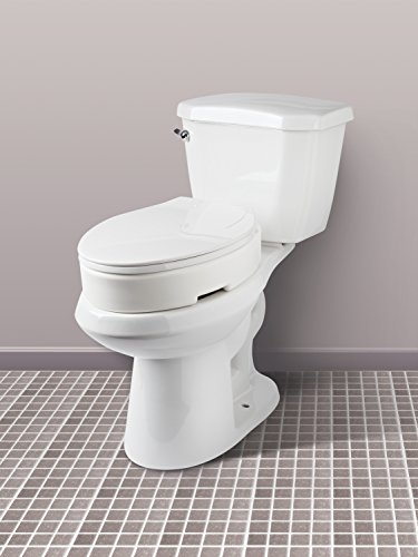 hinged toilet seat booster for adults