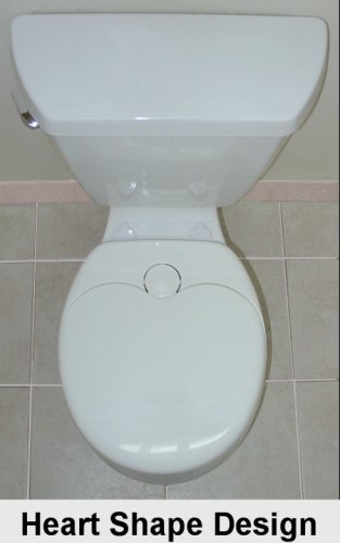 toilet seat with toddler seat attached